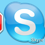 Сообщение от Skype во время скачивания заблокировано